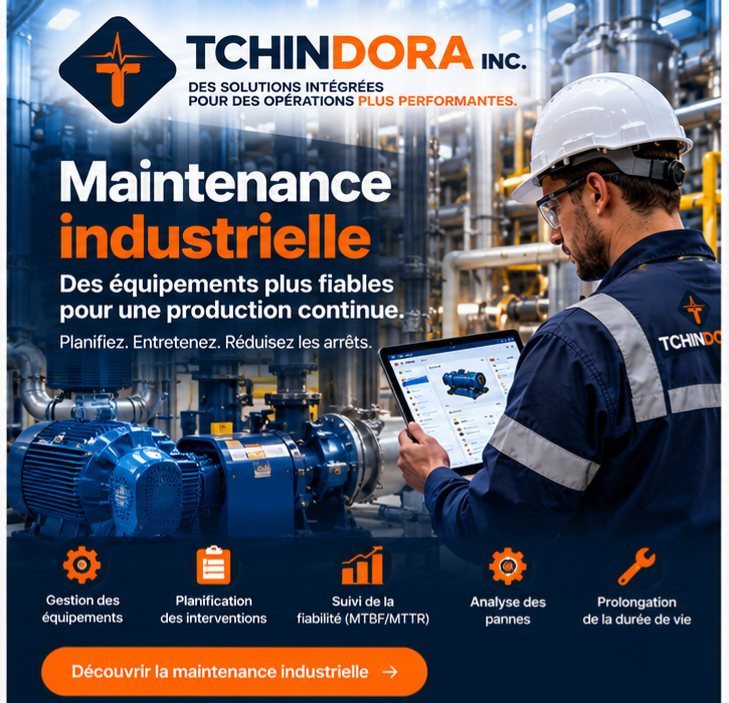 Maintenance industrielle Tchindora